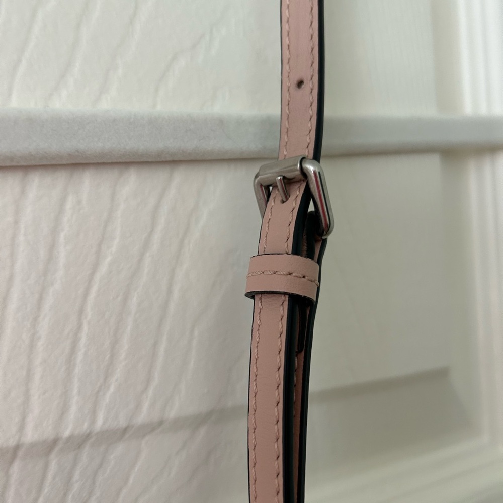 Burberry Fawn Pink Monogram Crossbody Bag